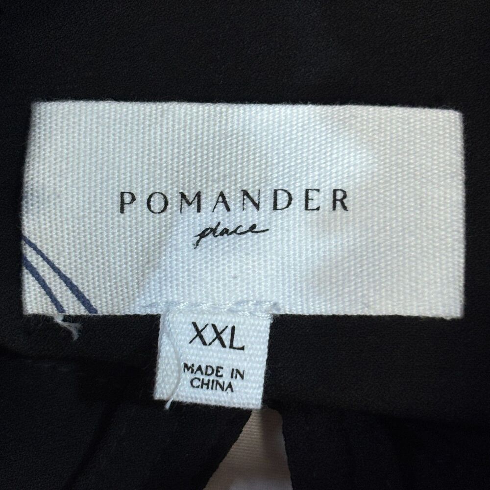 Pomander Place Women Selena Mini Dress Size XXL 2XL Black Puff Sleeve D116 -16 - Picture 7 of 16